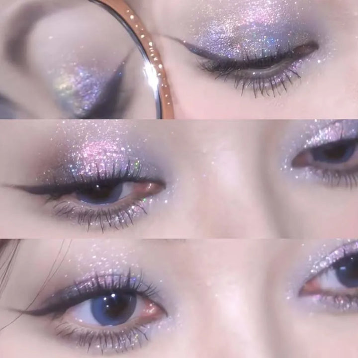 21-Color Chameleon Flashing Eyeshadow Palette Cold Moon Multi-functional Matte Shimmer Glitter Pigments Long-lasting Makeup