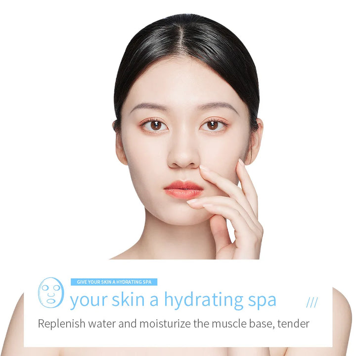 20pcs/5pcs Centella Collagen Face Mask VC Moisturizing Refreshing Sheet Masks Hyaluronic Acid  Facial Mask Skin Care Products