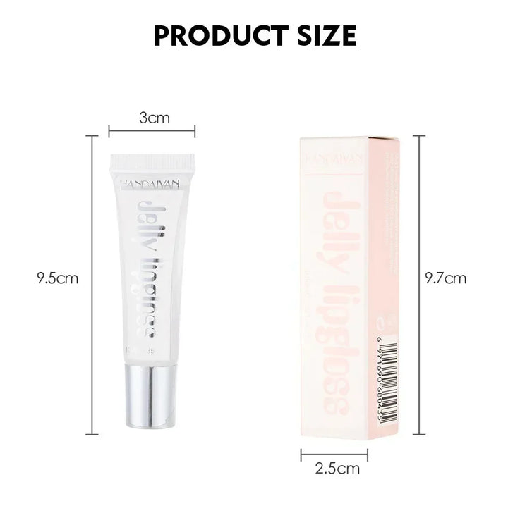 Moisturizing Gloss Plumping Lip Gloss Lip Plumper Makeup Glitter Nutritious Liquid Lipstick Cherry Jelly Oil Clear Lip Gloss