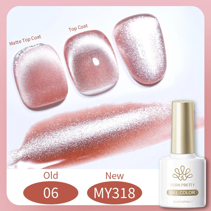 BORN PRETTY 117 Colors Cat Magnetic Gel Nail Polish 10ml Full Coverage Varnish Semi Permanent Super Gorgeous Nails Manicure