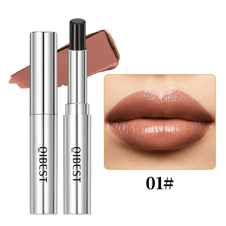 QIBEST Natural Sheer Lip Balm Moisturizing Honey Lipstick Tinted Lip Plumping Balm Smooth Enhancing Natural Color Lip Care