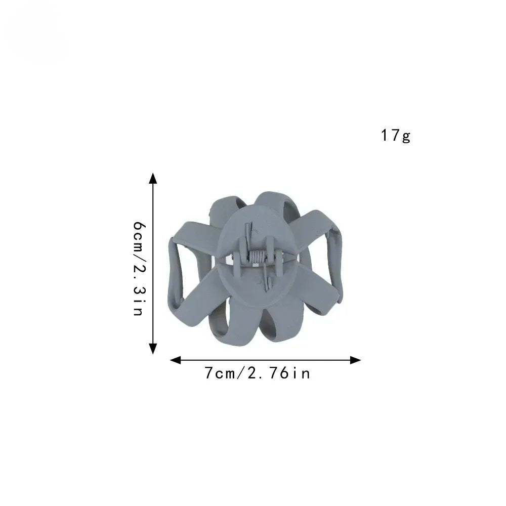 Matte Octopus Hair Claw Large Size Shark Clip Headwear Women Claws Clips Daily Hair Styling Hair Accessories for Girl New Styles