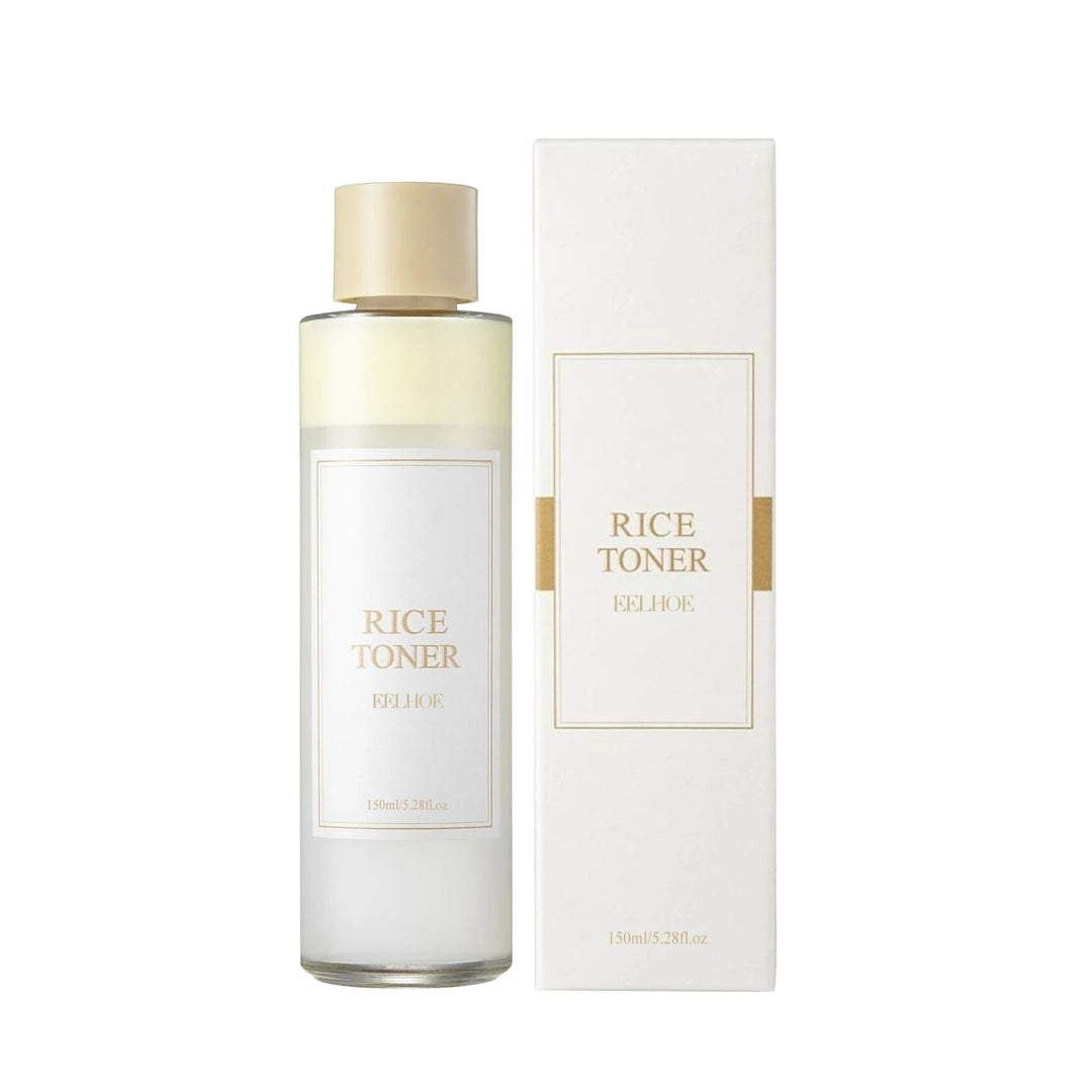 Rice Water Face Toner Essence Deep Moisturizing Repairing Skin Barrier Shrink Pore Brightening Anti Aging Nourishing Toner 150ml