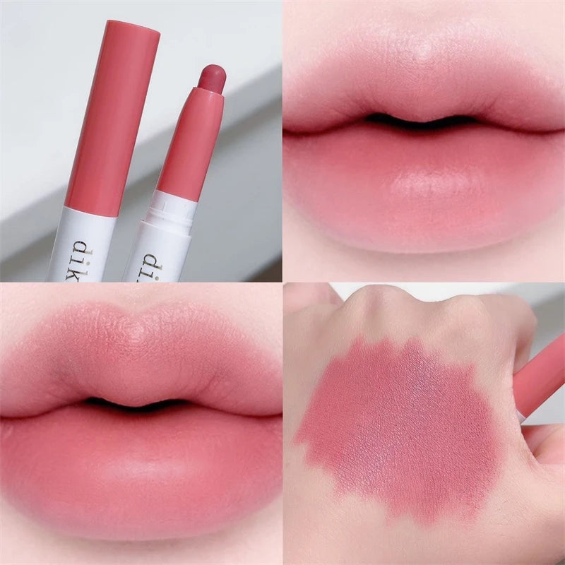 DIKALU Matte Lip Liner Novice Non-stick Cup Toot Lip Velvet Mist Lip Gloss Lip Liner