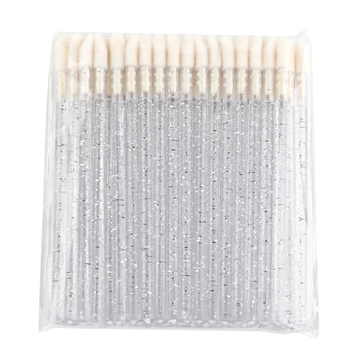 Lanjinglin 5/50 Pcs Lip Brush Reusable Makeup Brushes Lipstick Applicator Wands Eyelashes Extension Tool Beauty Accessories
