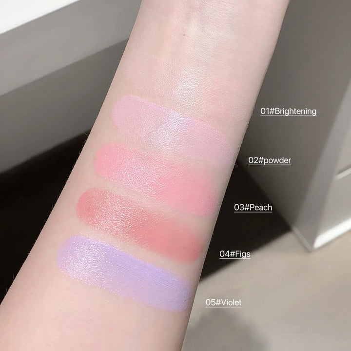 Watery Blush Cream SHAQINUO  Moisturizing Jelly Glow Blush, Rouge Korean Makeup, Cream Texture, Low Saturation Brightening
