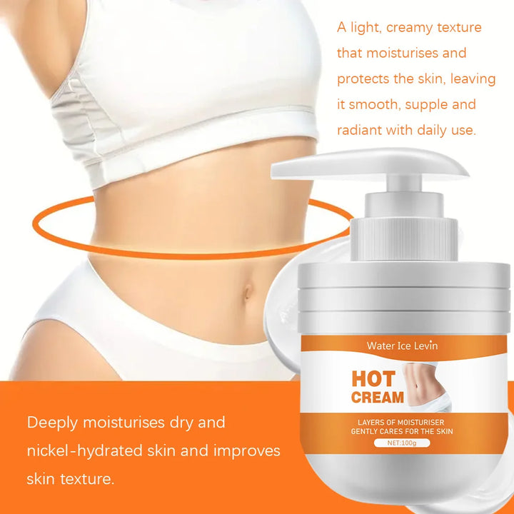 A 100g Beauty Wake Up Butt Lifting Thermal Massage Cream - Unisex Firming Body Lotion for Waist, Legs, Arms For Daily Skin Care