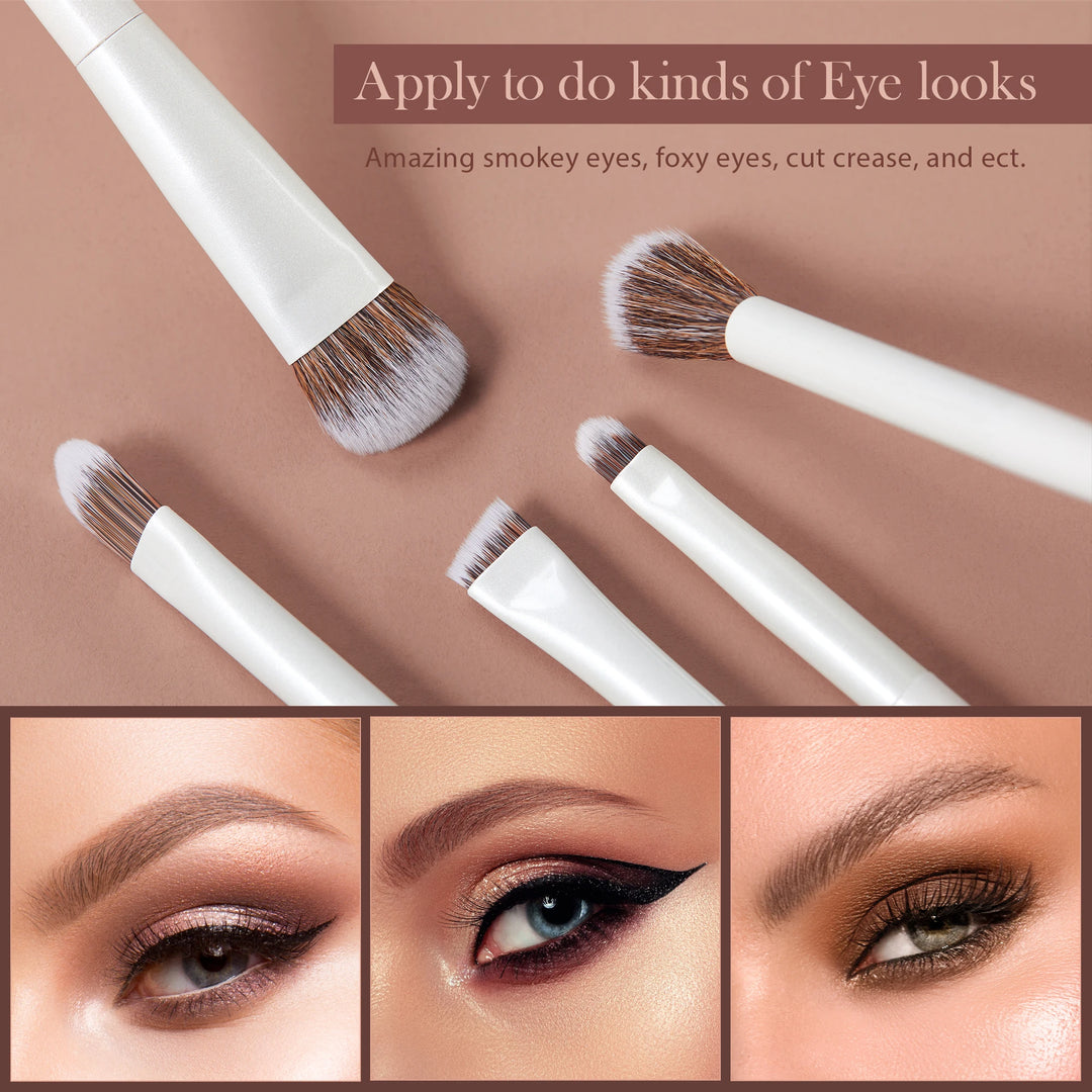 Jessup Makeup Brushes Set,4-14pcs Make up Brushes,Premium Synthetic Foundation Concealer Powder Eyeshadow Blending Brush T343