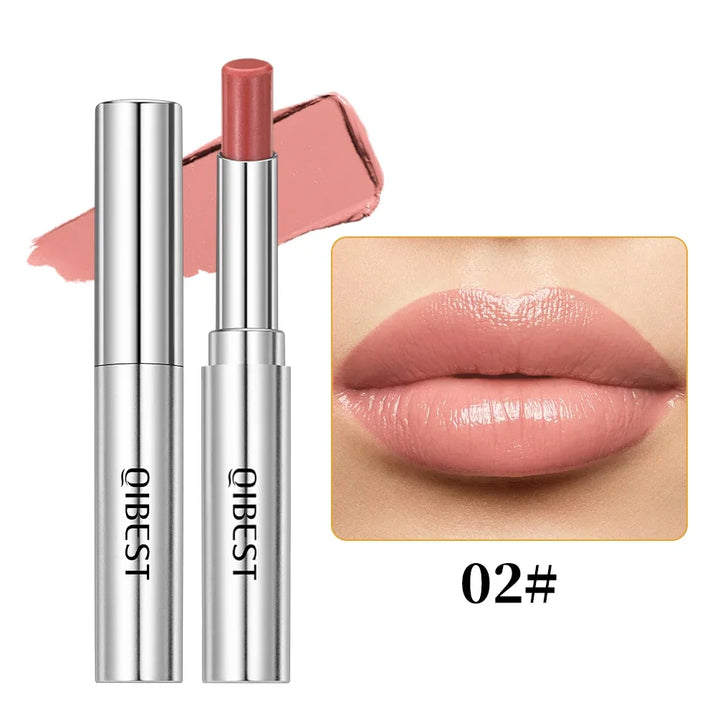 QIBEST Natural Moisturizing Honey Lip Balm Smooth Long Lasting Tinted Lipstick Lip Stain Makeup Changing Lip Color Plumping