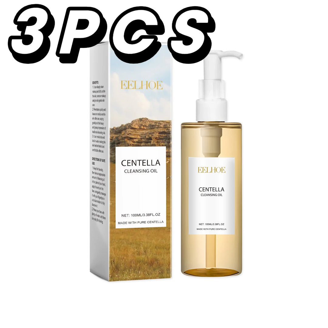 Centella Cleansing Oil Gentle Facial Makeup Remover Vitamin E Moisturizing Face Refresher Cleaning Oil Cleaning Nose Pores