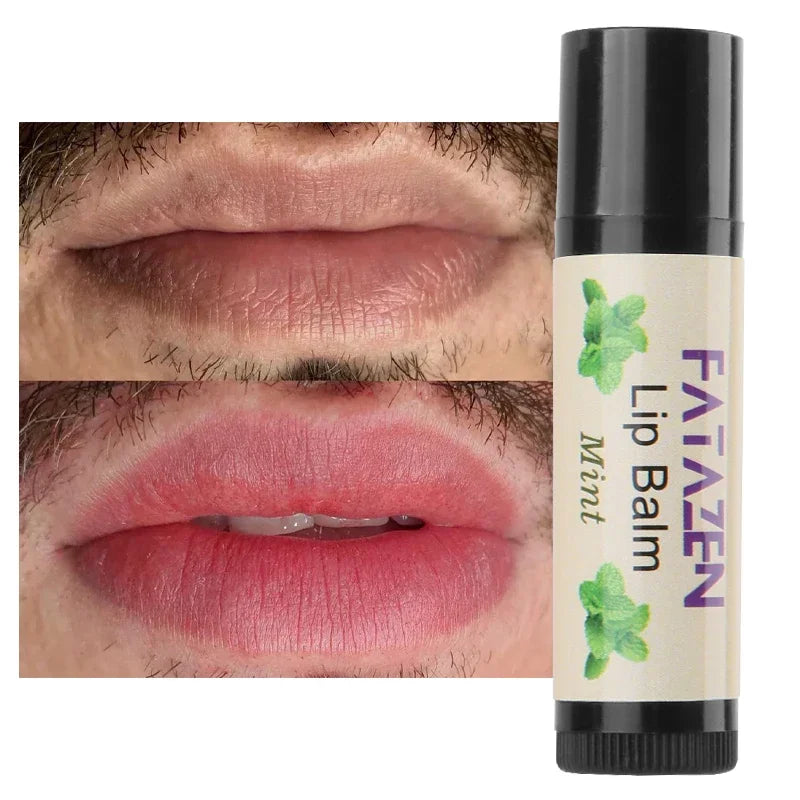 Organic Honey Lip Balm Mint Flavor Eco Friendly Chapstick Shea Butter Lip Balm For Men