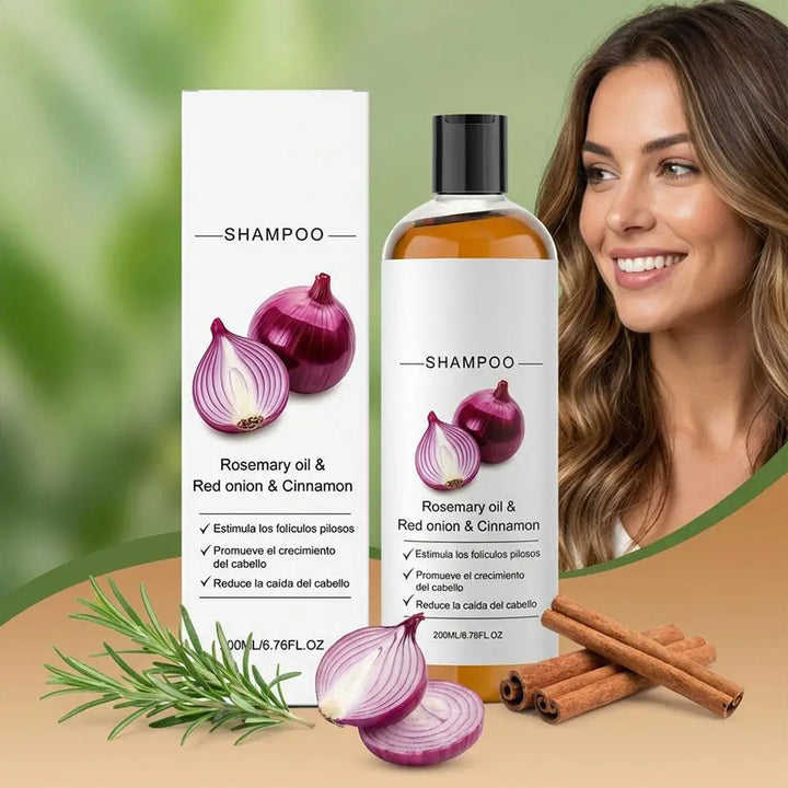 Rosemary Red Onion Shampoo/Conditioner Anti Hair Loss Promote Thicker Stronger excalvo Shampoo/Conditioner Hair Care