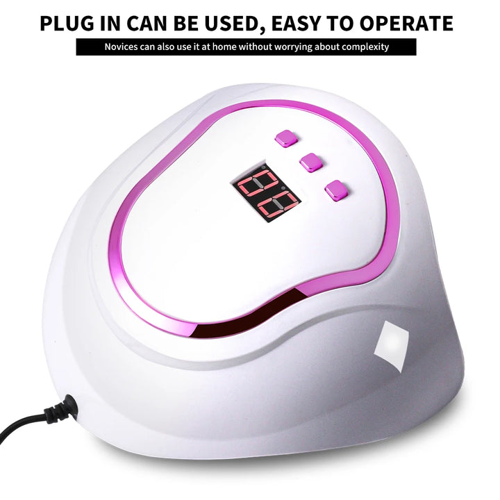 18 LEDS Nail Dryer Lamp UV/LED Quick Drying Gel Polish Curing Phototherapy Light With LCD Display Manicure Tools for Acrylic Gel