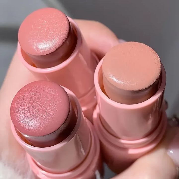 3 BUSINESS DAYS3 Blush Stick Set - Multifunctional, Matte, Brightening Cream Blush, 3pcs Cream Blush Set, Long-Lasting Non-Greas