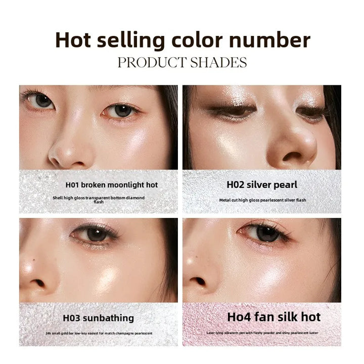 Joocyee Diamond Highlight Stick Brightens The Eyes Pearl Light Burst The Face And The Natural Highlighter Concealer Bronzer