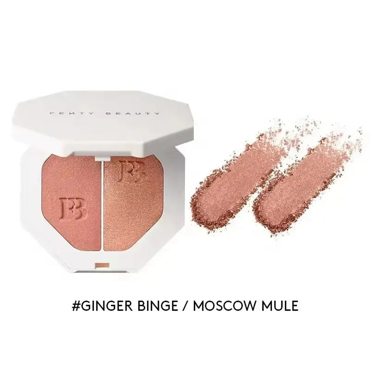 Natural Three-dimensional Contour Modification Matte 3D Bubble Rose Dual Tone High Gloss Flowing Liquid Lip Gloss Moisturizing