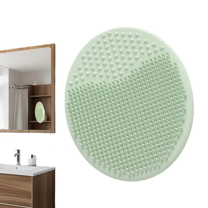 1pcs Silicone Shampoo Brush for Baby Infant Bathing Soft Silicone Kids Shower Brush Head Hair Washing Massage Brushes Wipe Comb