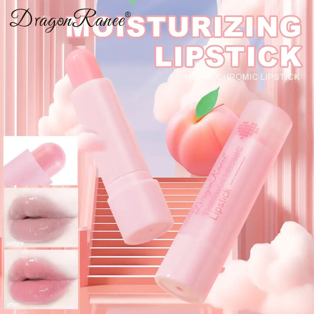 Color Change Lip Balm Natural Makeup Moisturzing Lipstick Temperature Nourishing Shiny Lip Stain Warm Change Lipstick Cosmetics