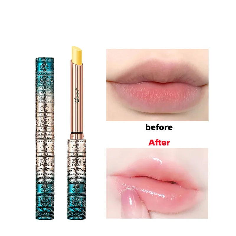 Color Mood Changing Lip Balm Long-Lasting Moisturizing Natural Aloe Vera Nouritious Anti Aging Lipstick Lips Makeup Comestics