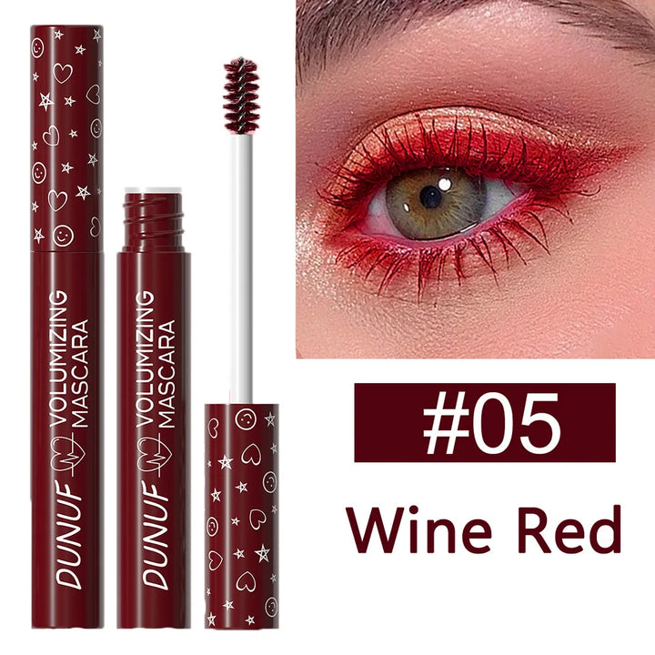 Colorful Curling Mascara Waterproof Fast Drying Eyelashes Extension Multicolor Lashes Makeup Lasting Waterproof White Mascara