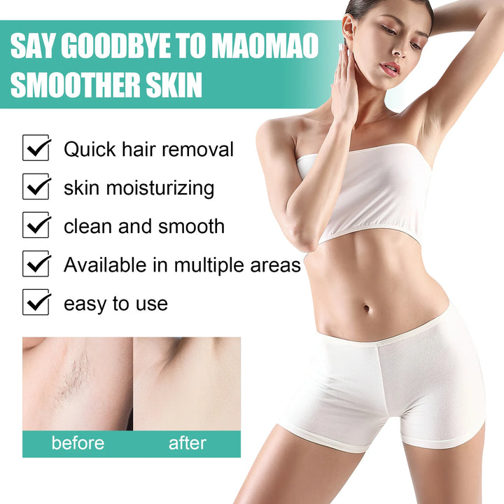 EELHOE Hair Removal Wax Strips Nonwoven Body Cloth Professional Face Body Neck Leg Lip Hairs Remover Beauty Body Care Wax Paper