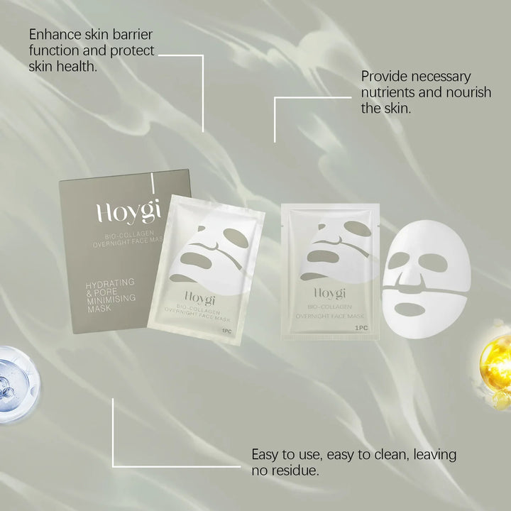 Bio Collagen Face Mask Lifting Firming Anti-aging Shrink Pore Brightening Korean Skin Care Moisturizing Refreshing Sheet Mask