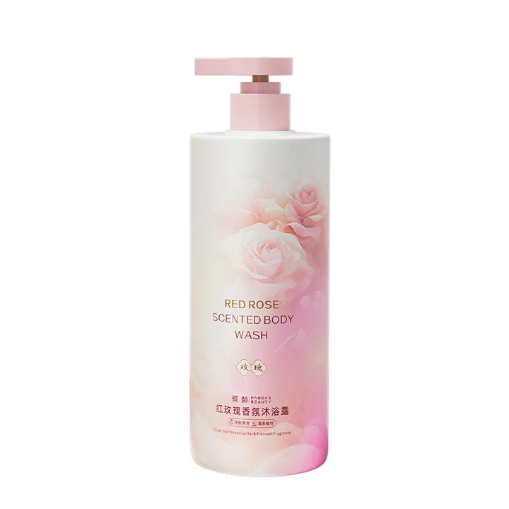 White Rose Red Rose Cherry Blossom Fragrance Body Wash 800ml Cleansing Oil Control Moisturizing Shower Gel