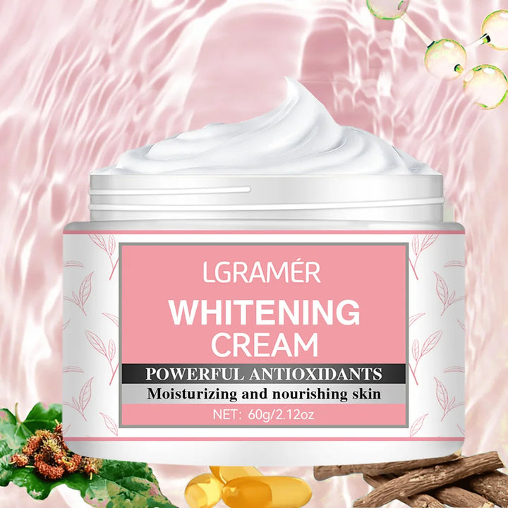 Body Whitening Cream Underarm Elbow Knee Dark Skin Whitening Bleaching Cream Moisturizing Brighten Body Lotion for Women Men
