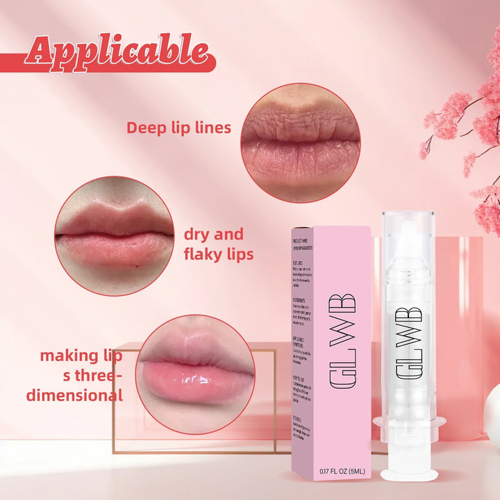 Lip Plumping Booster High Shine Lip Plumper Lip Oil Needle Tube Lip Gloss Lip Balm Extreme Volume Lip Tint Makeups Cosmetics