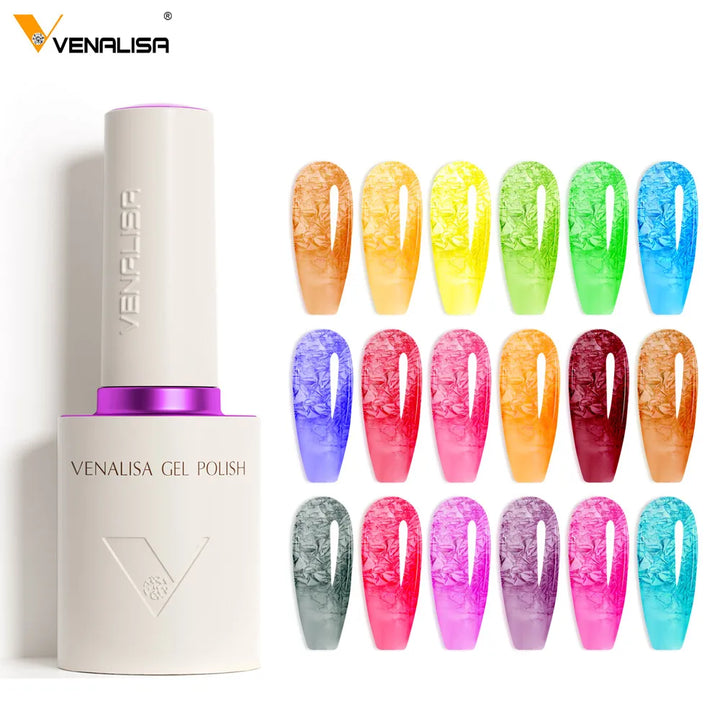 V6 Venalisa 10ml Nail Gel Polish Hema Free TPO Free Ultra Cat Eye Effect Magnet Semi Permanent Soak Off UV LED Varnish Gel Nail