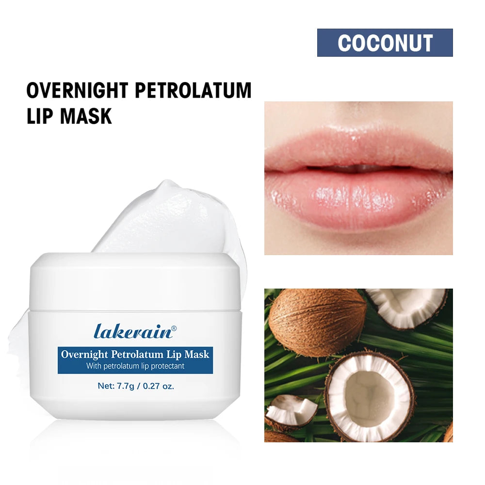 7.7g / 0.27 0z. Sleep Lip Mask Healthy Lips Renewal Therapy Lip Protectant Moisturizer Exfoliating Clean Lip Skin Care Product