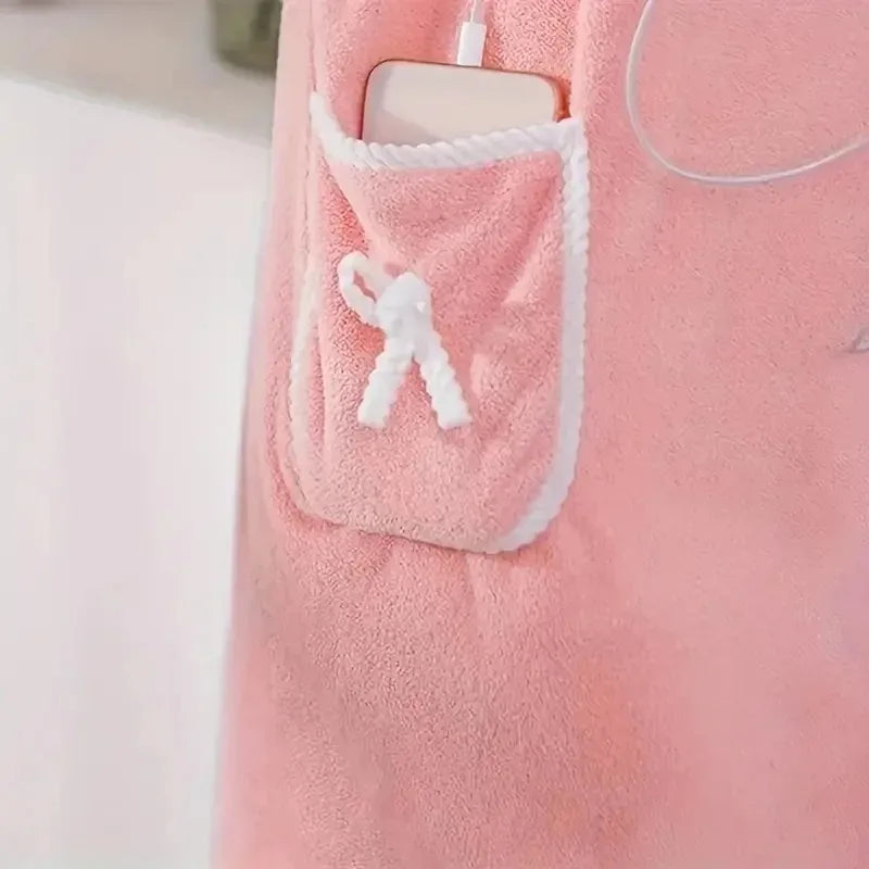 Womens Bath Towels Girls Wearable 135*80Cm Fast Drying Bathing Beach Spa Bathrobes Wash Clothing, Shower Bath And Gym Towel