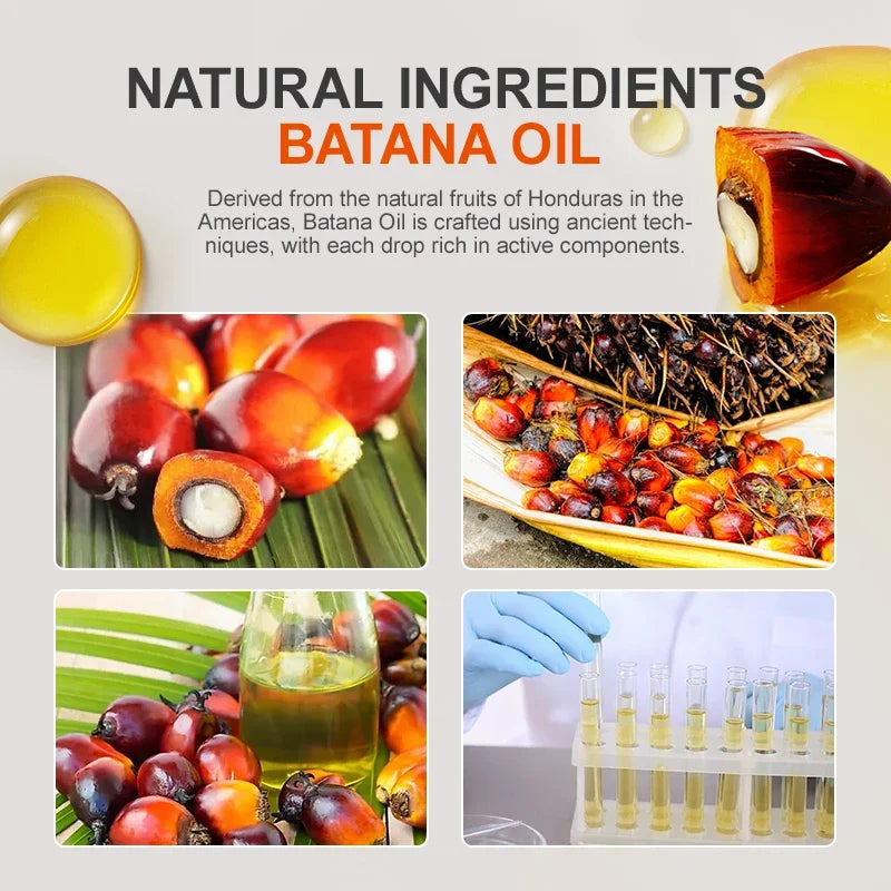 PURC Batana Oil Hair Mask Repairs Damaged Strengthening Hair Roots Smoothing Nourishing Hair Treatment Masks Hair Care Products