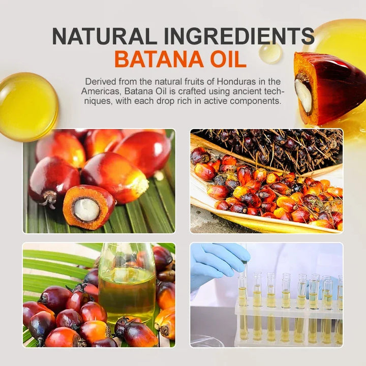 PURC Batana Oil Hair Mask Repairs Damaged Strengthening Hair Roots Smoothing Nourishing Hair Treatment Masks Hair Care Products
