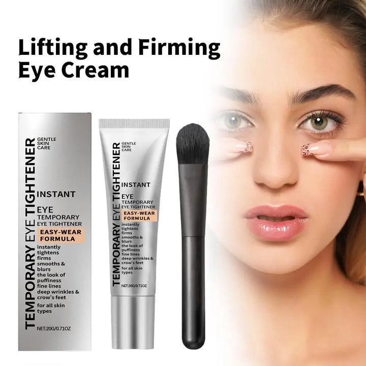 Instant Anti-Wrinkle Eye Cream Tightener Cream Easy Wear Temporary Eye Cream Remove Firming Lifting Smooth Fine Lines Eye Care