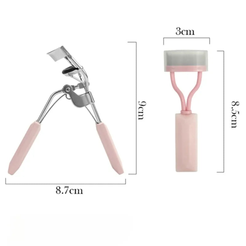 1 2 3 Pcs Eyelash Curler Set Stainless Steel Eyelash Comb Curling and Shaping Tool Makeup Accessories Beauty Kit