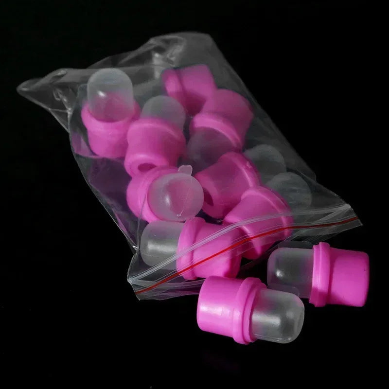 2 Type DIY Nail Art Tool Wearable Nail Soak Soaker Polish RemoverAcrylic UV Gel Polish Remover Soaker Clip Soaker Caps