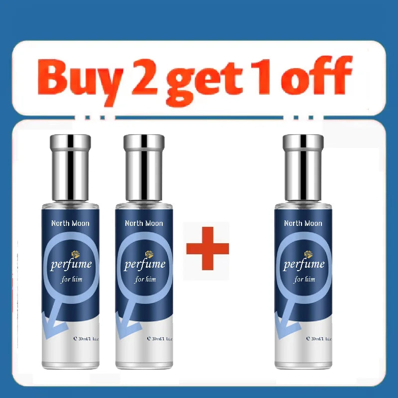 Men's Pheromone Perfume, Lasting Fragrance, Natural and Fresh, Elegant and Charming, Suitable for Dating, Attracting Women
