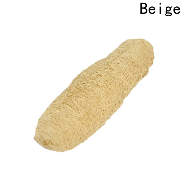 2024Natural Loofah Luffa Loofa Bathing Massage Pot Bowl Scrubber Spa Long Bath Body Shower Sponge Scrubber  bathroom accessories