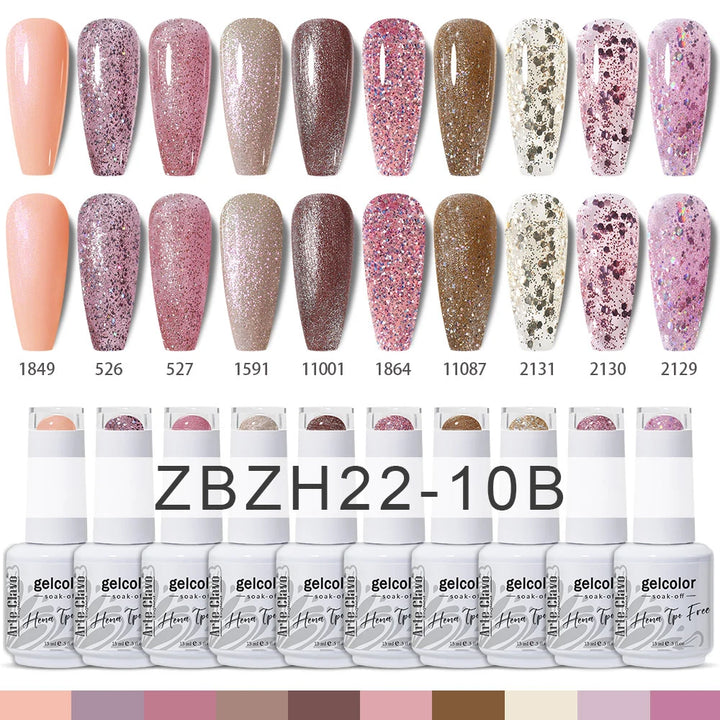 Arte Clavo 15ml HEMA TPO FREE Gel Nail Polish Pink Hybrid Nail Manicure Semi-permanent Enamels Varnish For UV LED Nails Supplies