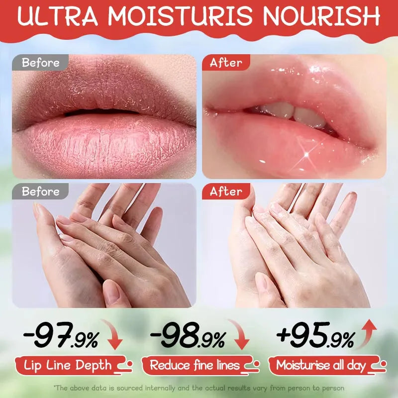 Avocado Nourishing Hand Cream Lip Balm Set Moisturizing Care Deeply nourishing Anti- cracking Anti-peel Skin Care
