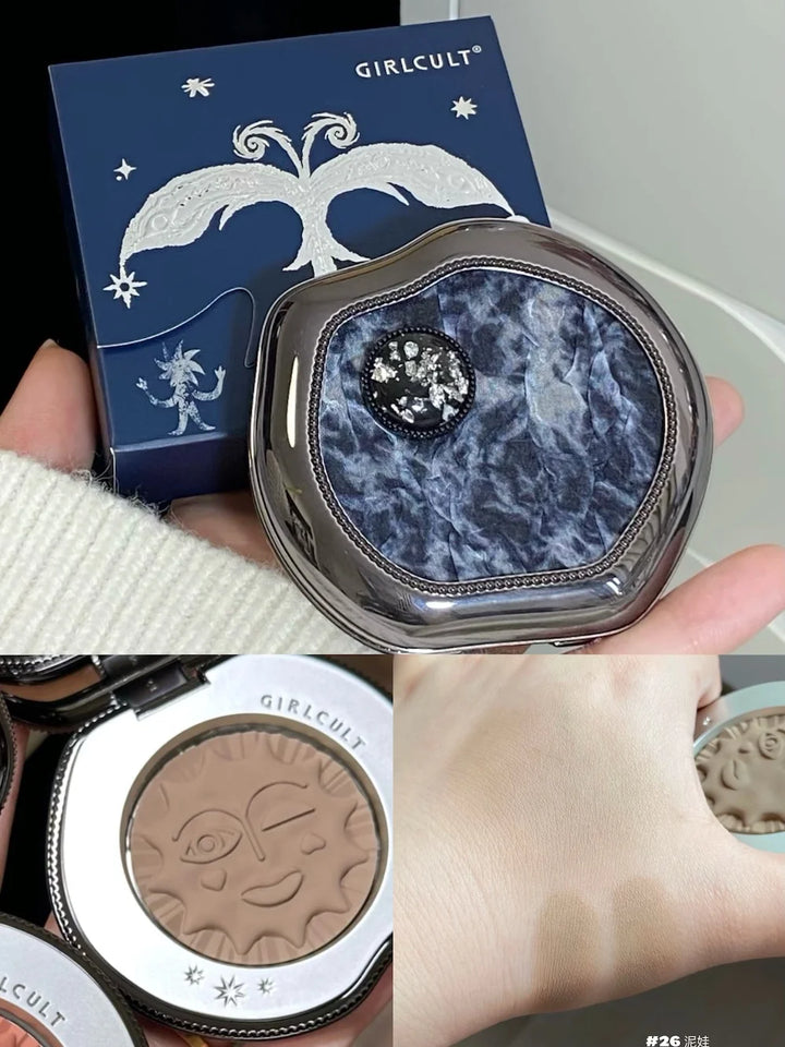 Girlcult Peach Series Jelly Blusher Cream Witch Blush Clay Blood Peach Highlighter Expansion Color White Nude Color Fine Matte