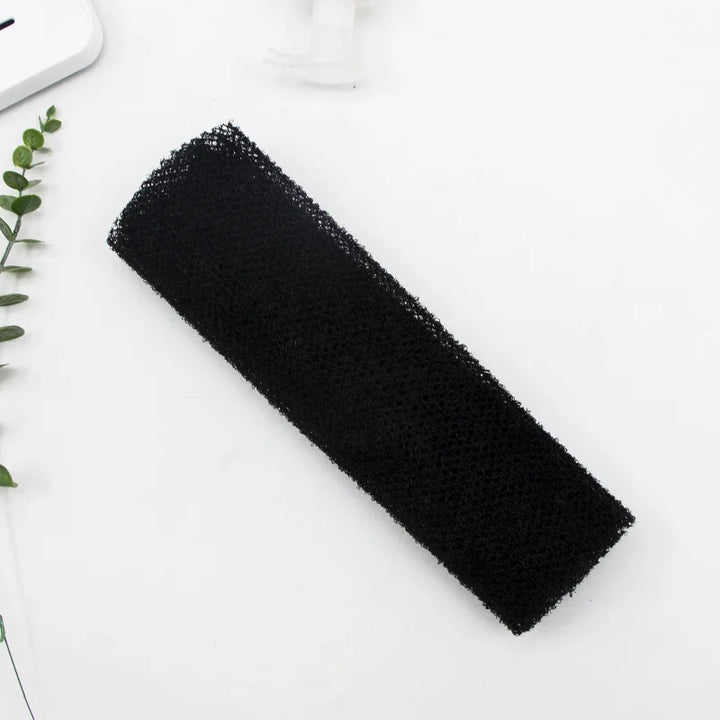 Mesh African Net Bath Sponge Water-absorbent Long Strip Shower Scrubber Quick Foaming Lightweight Exfoliating Bath Towel