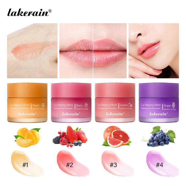 20g Moisturizing Lip Mask Night Sleeping Lips Care Maintenance Fades Lip Lines Relieves Lipitis Lip Care Products