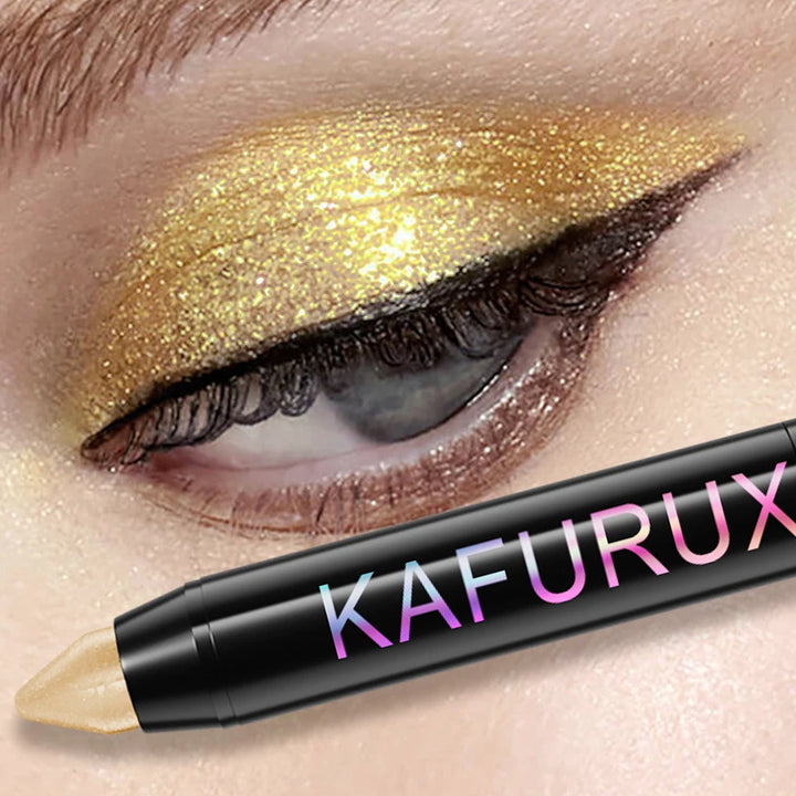 25 Colors Glitter Eyeshadow Eyeliner Pencil Waterproof Pearlescent Matte Nude Eye Shadow Korean Makeup Gift Highlighter Pen Tool