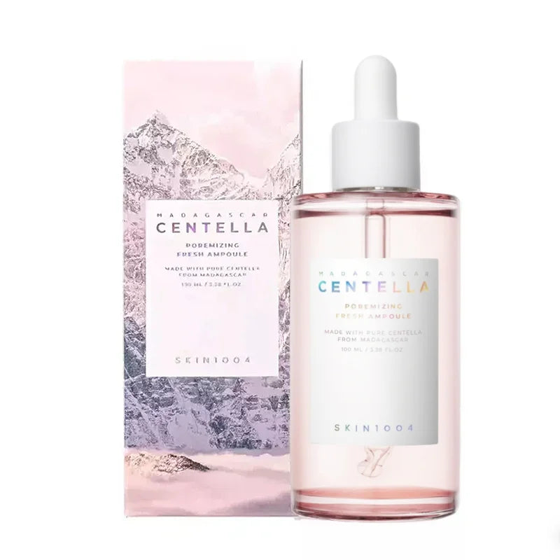 Korean Centella Ampoule Series, Poremizing Fresh, Brightening, Intensive Face Pore Care Soothing Serum Skincare Products 100ml