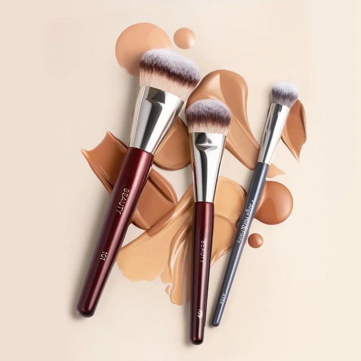Makeup Brushes Set A506 109 101 Concealer Contoured Foundation Mini Foundation Brushes Essential Makeup Brush Kit