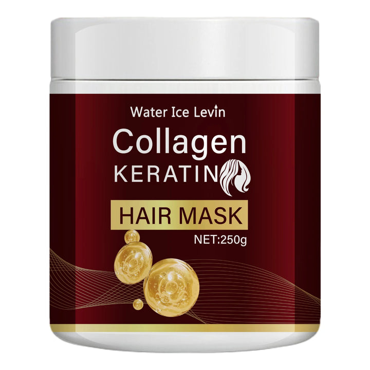 Collagen Keratin Hair Mask, Deeply Nourishes Dry and Damaged Hair, Enhances Elasticity—Rich in Moroccan Argan Oil, Deeply Moisturizes and Softens