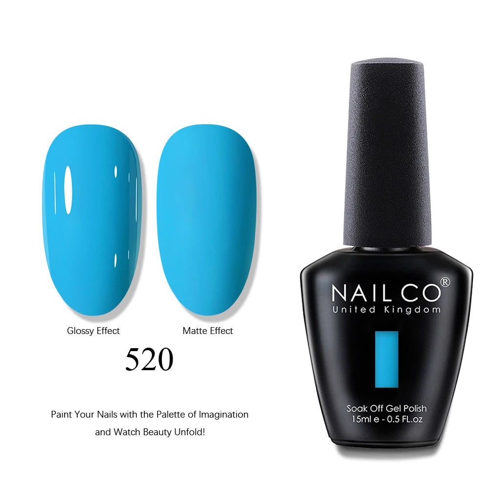 NAILCO Top Coat Base Coat Magic Remover Lacquer UV Color Gel Nail Polish Esmalte Soak Off Semi Permanente Vernis Nails Art Tips
