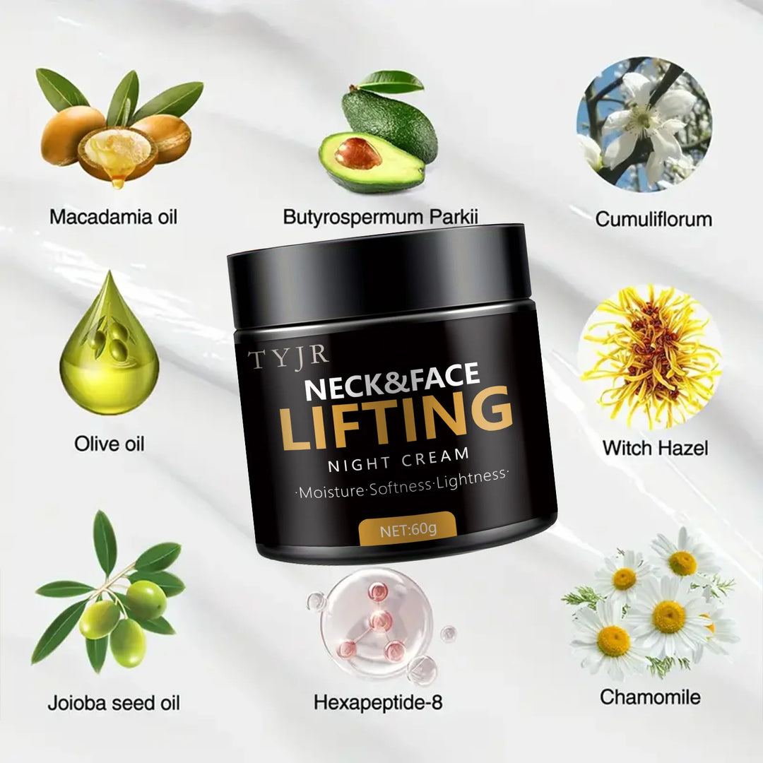 Neck Lines Protein Cream Collagen Eliminate Neck Fine Lines Anti-ageing Lift Rejuvenation Nourish Eliminate Double Chin SkinCare